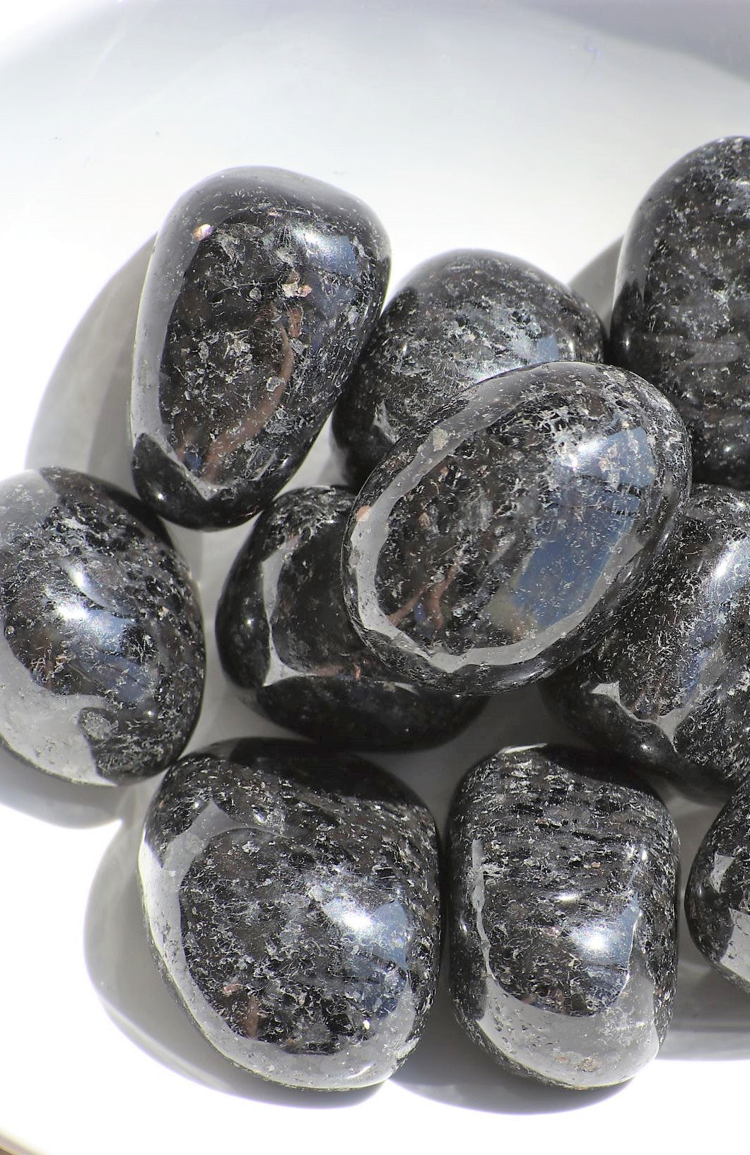 Nuummite Tumbled Stone - A Grade